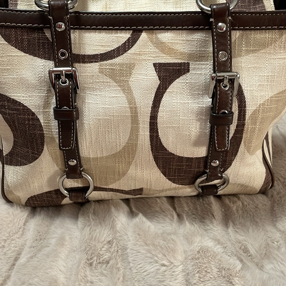Coach gallery canvas tote bag B24 - Picture 15 of 15